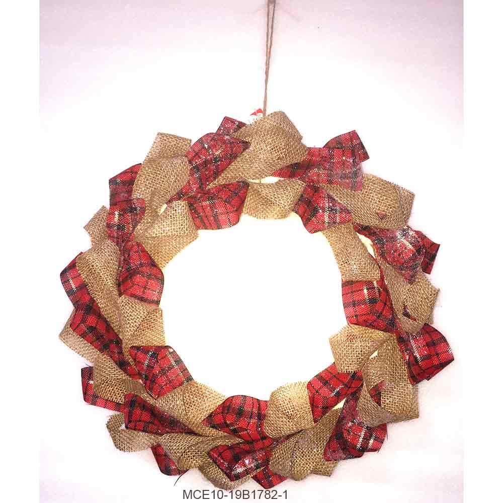 Linen Wreath & garland A Series
