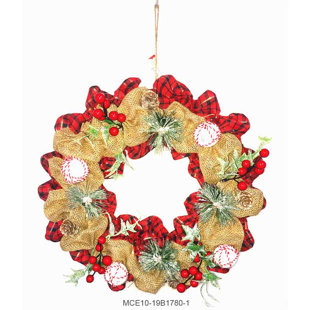 Linen Wreath & garland B Series