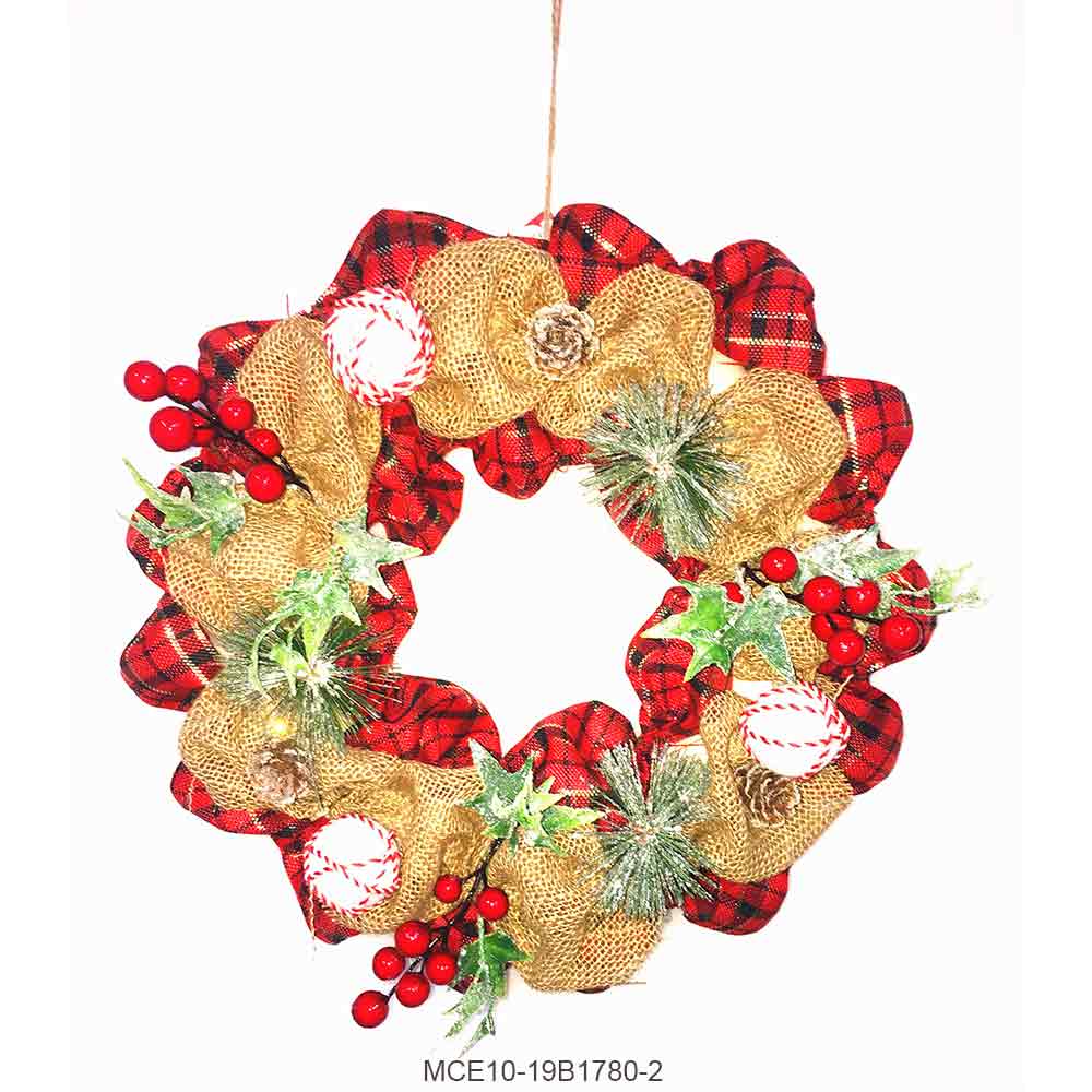 Linen Wreath & garland B Series