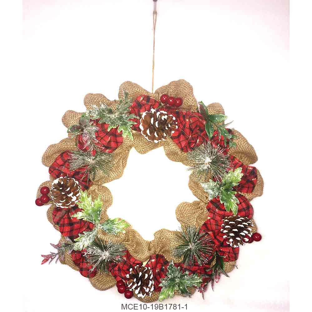 Linen Wreath & garland B Series