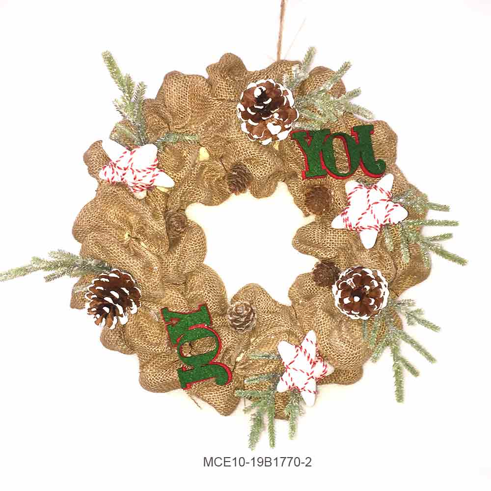 Linen Wreath & garland F Series