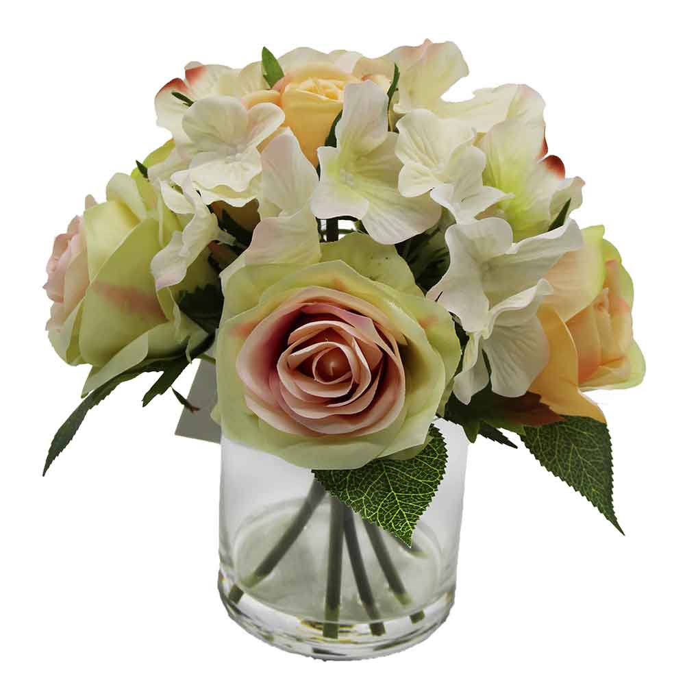 MC3011 Mixed Rose in Glass