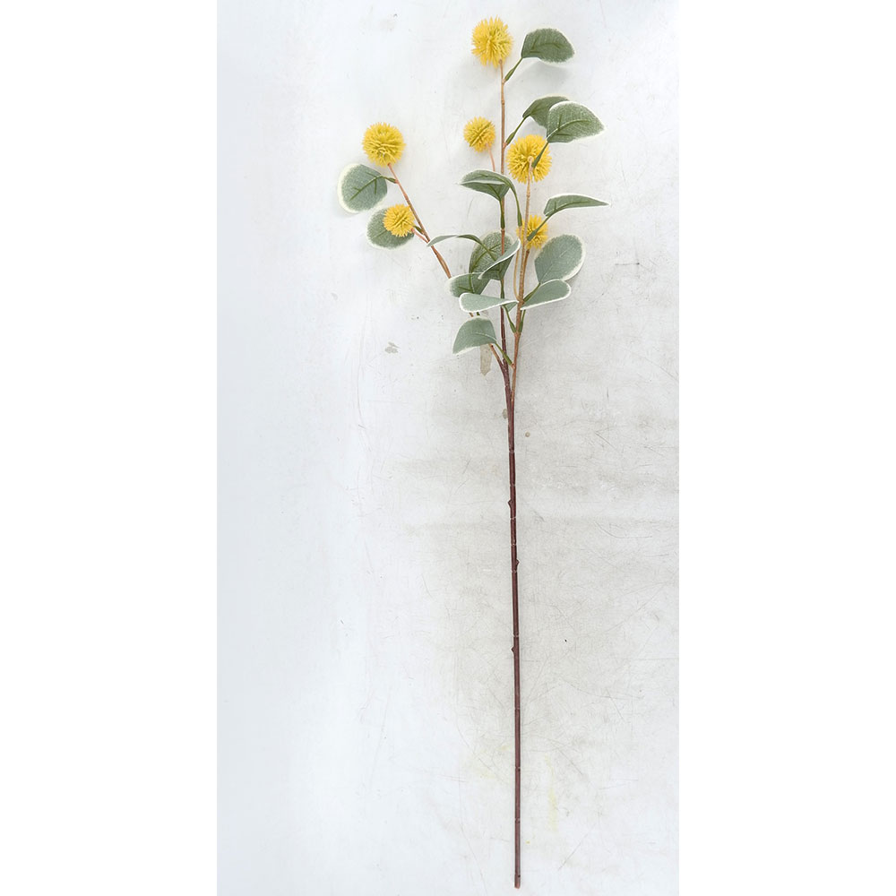 MC20-8612 Yellow ball flower stem