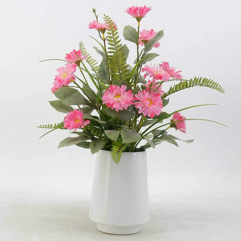 MC19-7522P 19.5＂H Pink flower