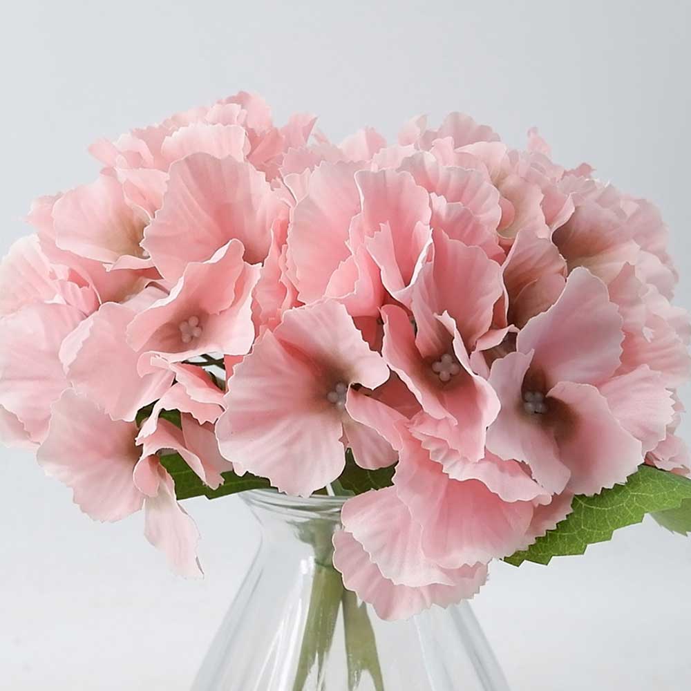 MC20-9670B 9.75＂H Pink hydrangea