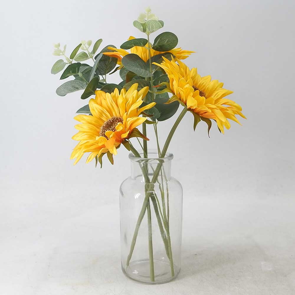 MC21-10104B Sunflower in glass