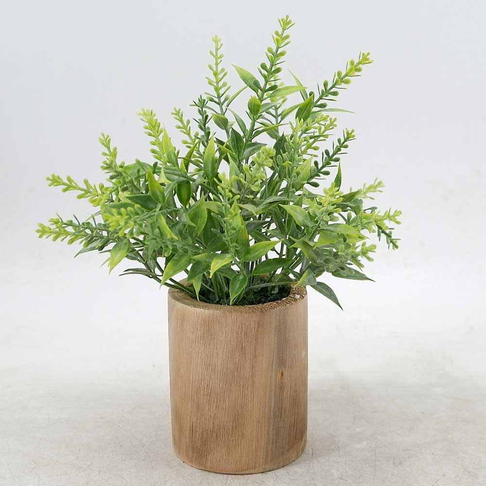 MC21-10167M Wooded potted Grass