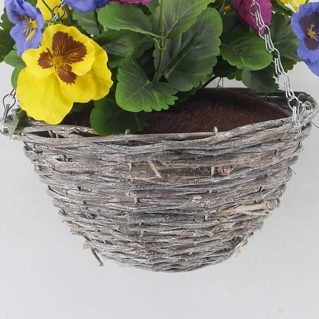 MC21-10465TL Mixed pansies H12＂