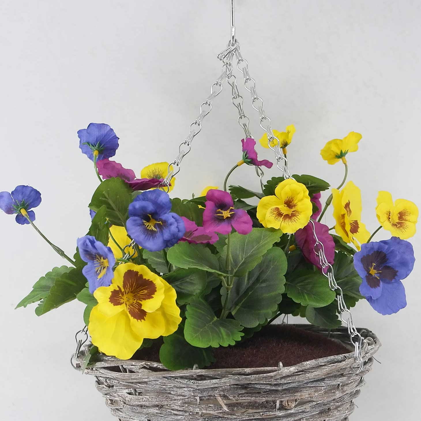 MC21-10465TL Mixed pansies H12＂